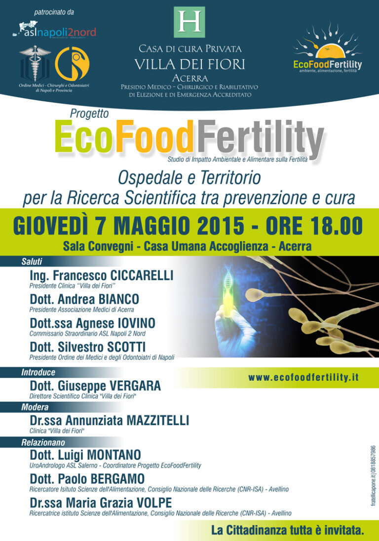 Ricerca Scientifica tra prevenzione e cura 7 Maggio 2015