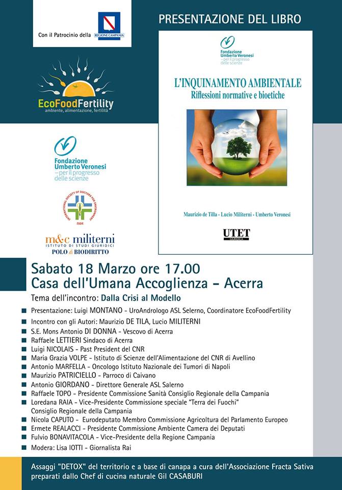 L’Inquinamento Ambientale ad Acerra Fondazione Veronesi  18 marzo 2017