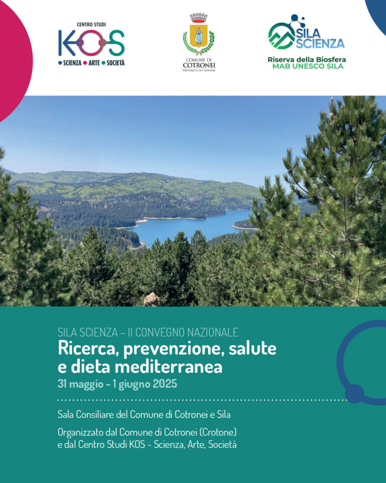 Dieta Mediterranea e salute: a Cotronei il Convegno Nazionale su ricerca e prevenzione