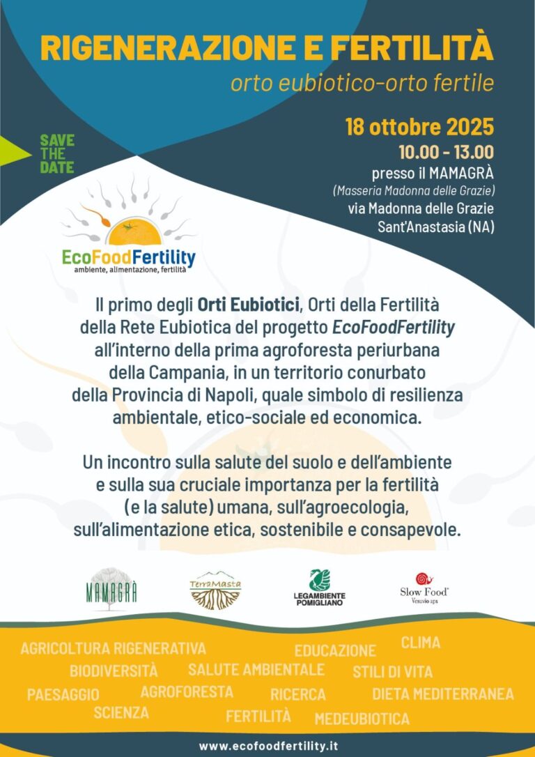 Rigenerazione e Fertilità: un evento dedicato agli Orti Eubiotici. Save The Date.