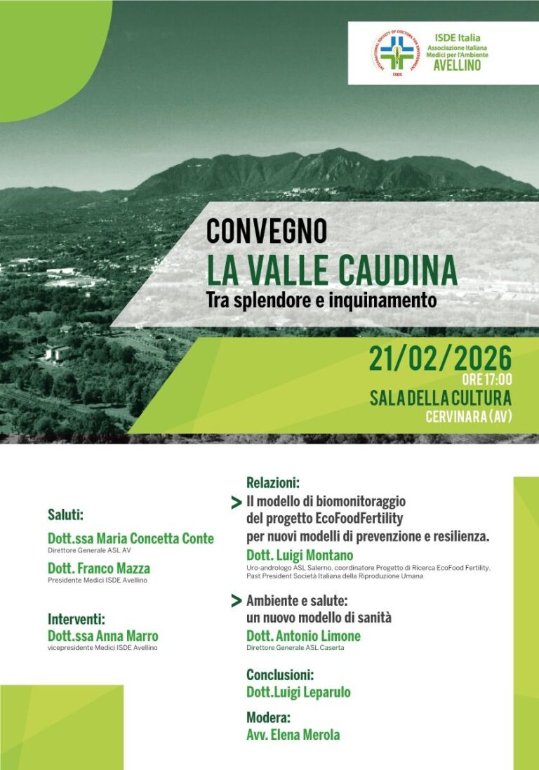 Il convegno “La Valle Caudina – Tra splendore e inquinamento”- Cervinara (AV)